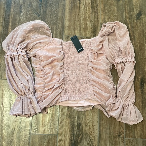 Plus Ruffle Blouse - Picture 2 of 5